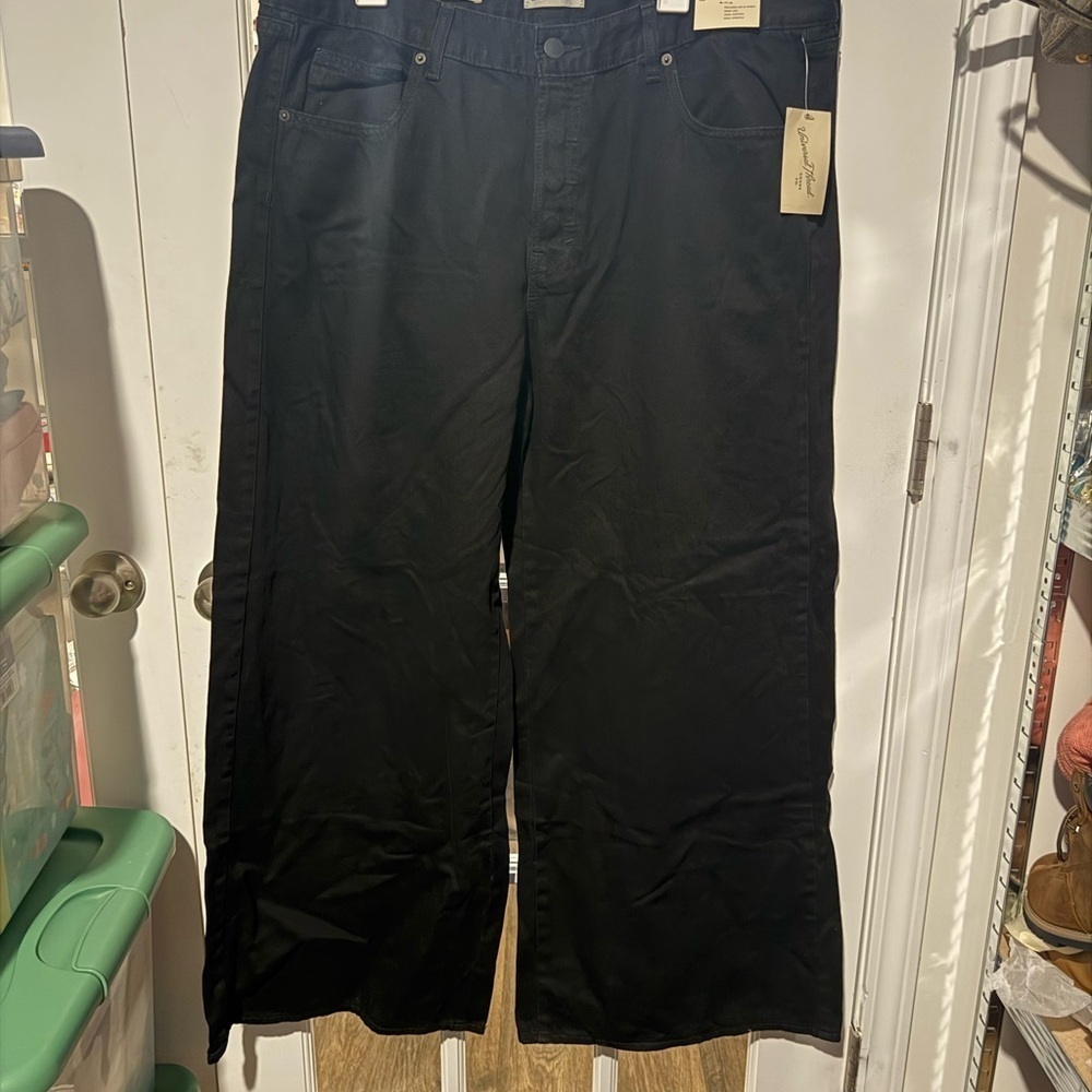 Universal Thread Black Flare & Wide Leg Jeans - Picture 1 of 4